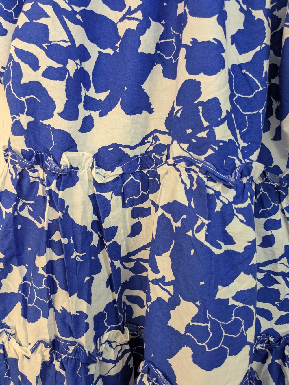 Tuckernuck Blue and White Floral Tiered Dress - Picture 10 of 13